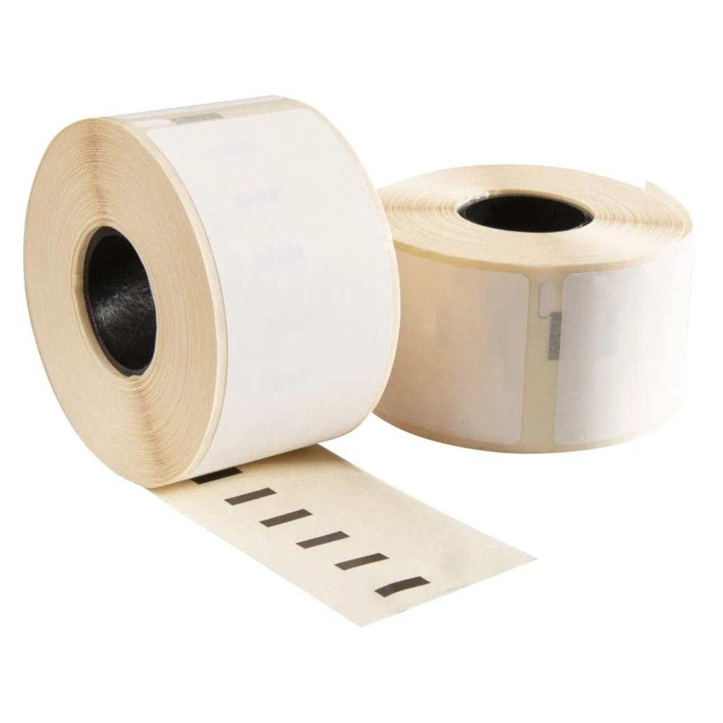Dymo 99014 / S0722430 compatible labels, 101 mm x 54 mm, 220 etiketten per rol, wit, permanent