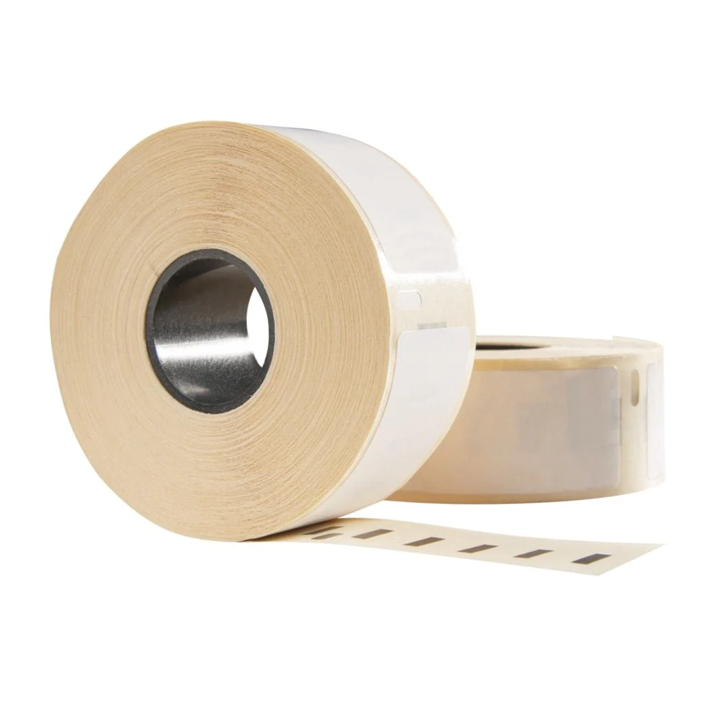 Dymo 99010 / S0722370 compatible labels, 89 mm x 28 mm, 260 etiketten per rol, wit, permanent